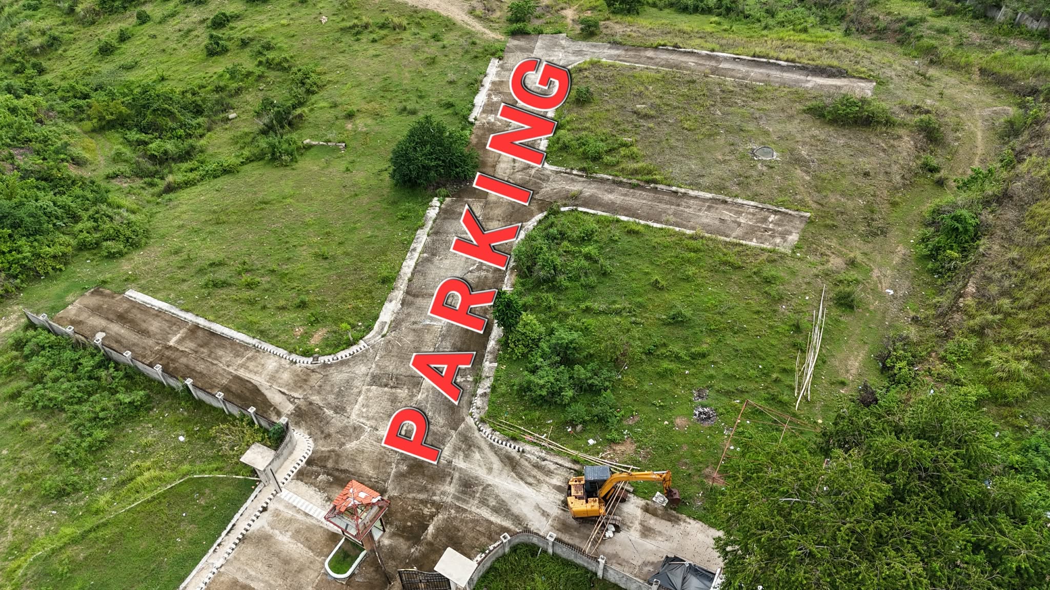 Parking space at the event venue